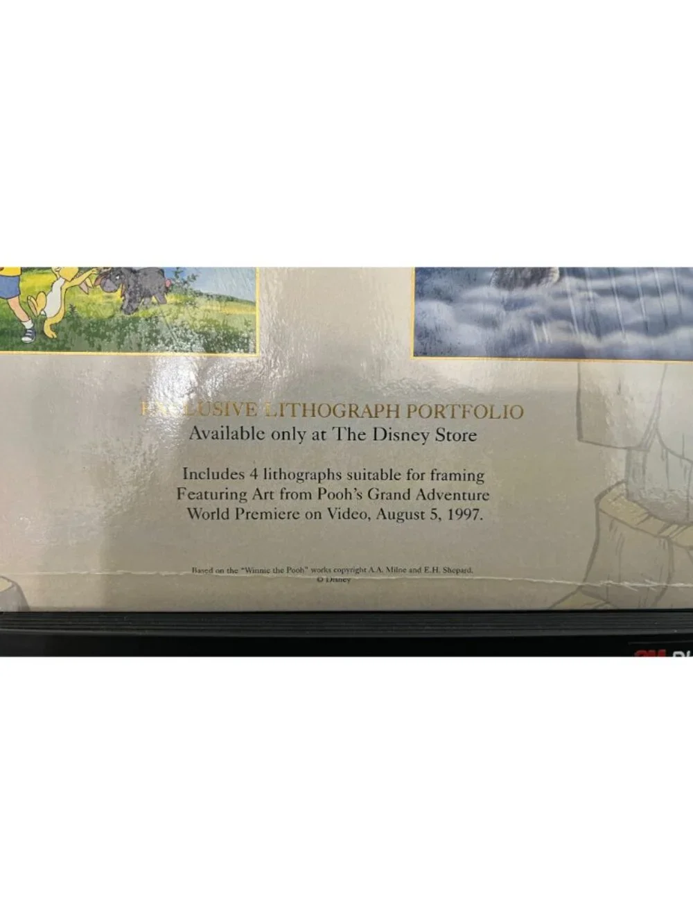 Poohs Grand Adventure Disney Store Exclusive Litho Portfolio
